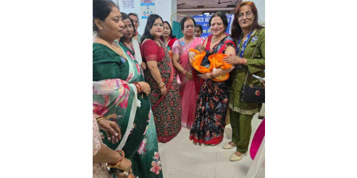गर्भवती महिलाओं व नवजात शिशुओं के स्वास्थ्य पर इनरव्हील क्लब का जागरूकता कार्यक्रम